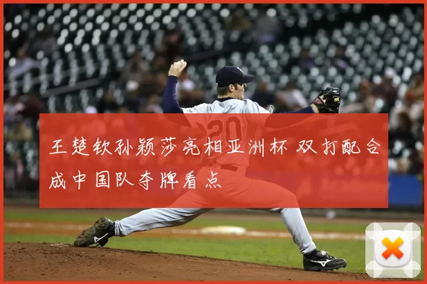 王楚钦孙颖莎亮相亚洲杯 双打配合成中国队夺牌看点