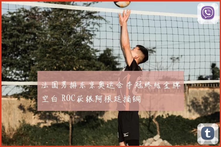 法国男排东京奥运会夺冠终结金牌空白 ROC获银阿根廷摘铜